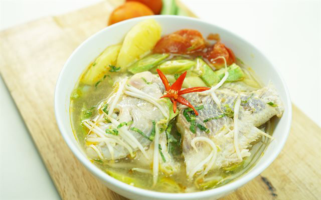 Cách Nấu Canh Chua Cá Diêu Hồng