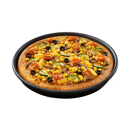 Pizza gà sốt tiêu đen 