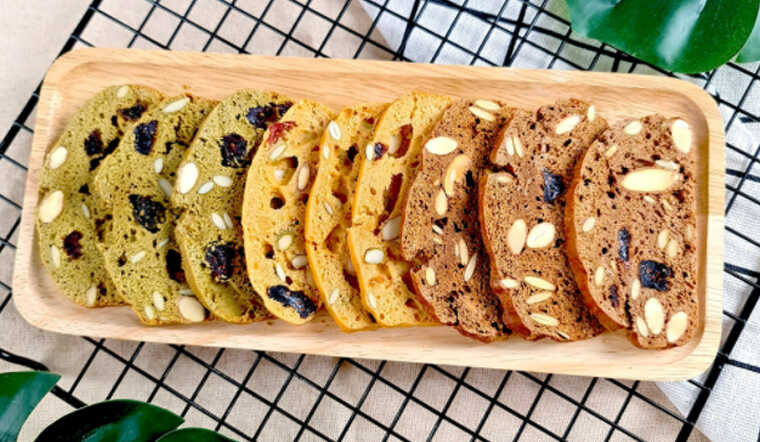 Món ăn vặt healthy: Bánh Biscotti