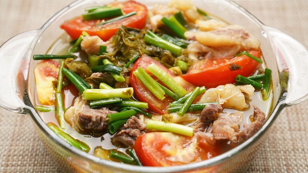 Cách Nấu Canh Dưa Gân Bò