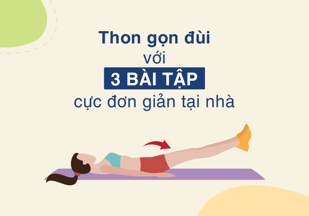 Bài Tập Thon Gọn Đùi Cực Đơn Giản