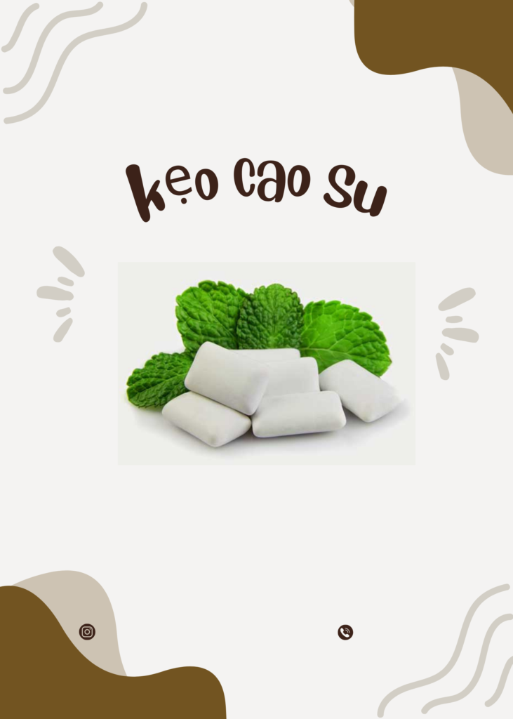 Giảm thèm ngọt nhờ kẹo cao su